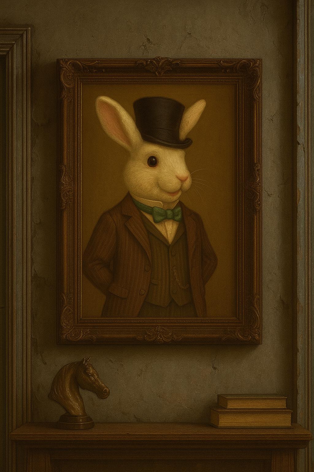stylish rabbit