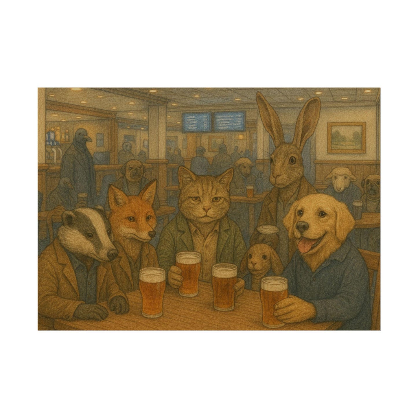 Last Orders at The Feathered Stag