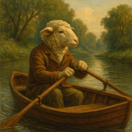 sheep boat