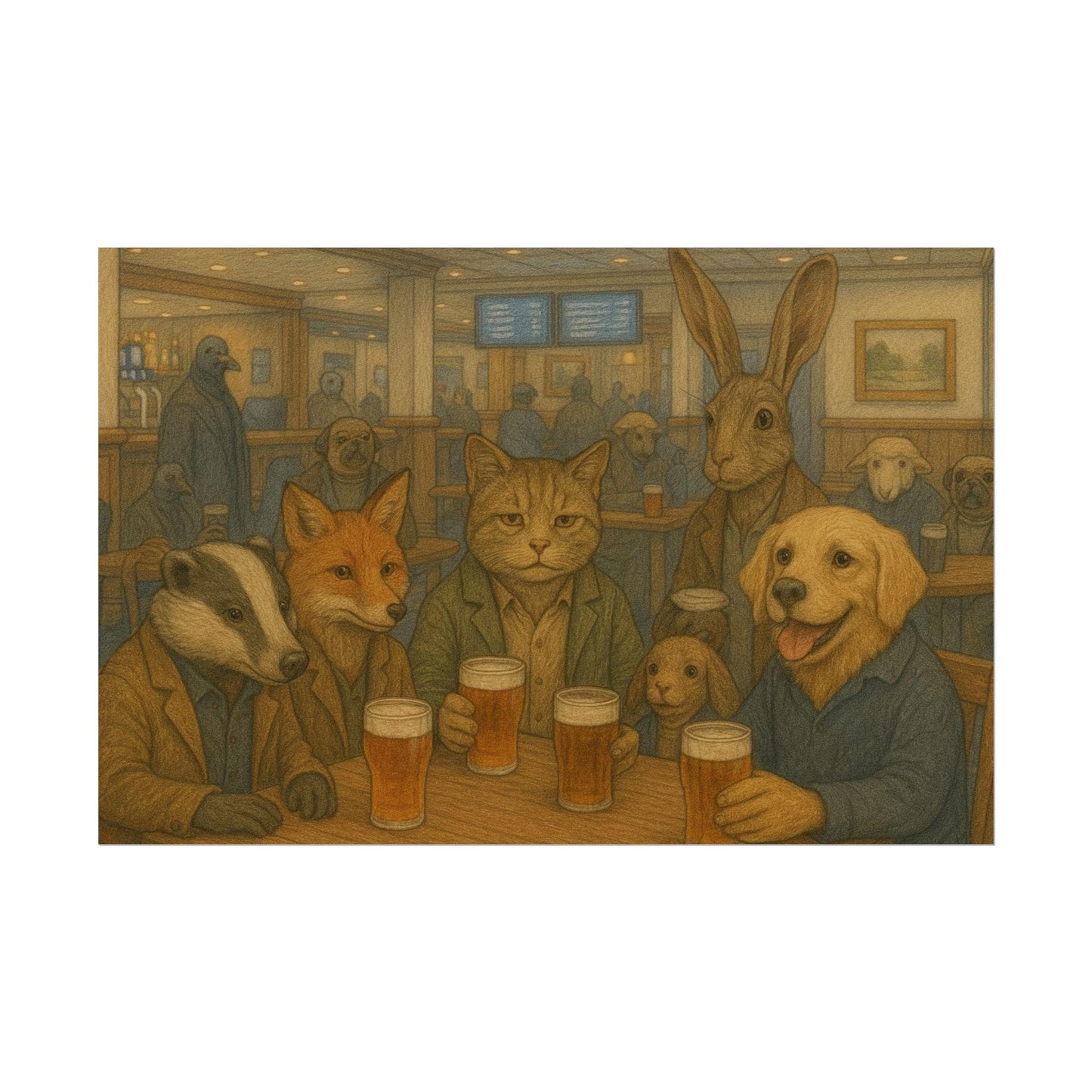 Last Orders at The Feathered Stag