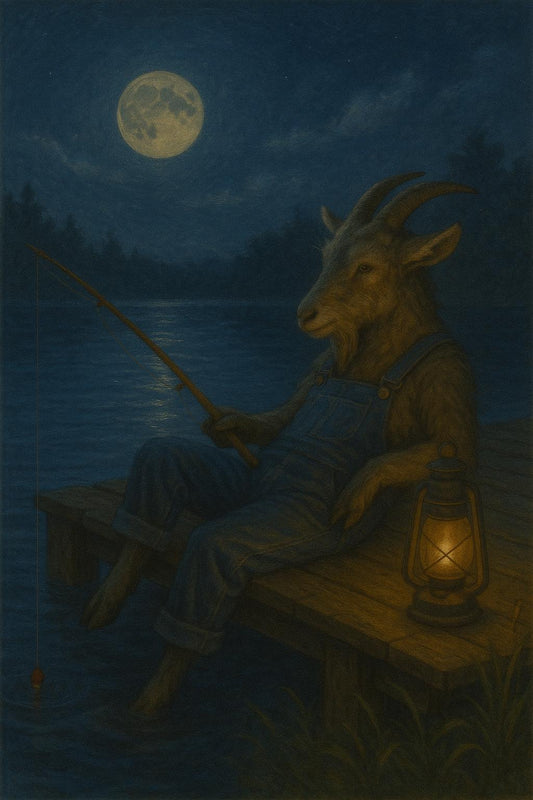 goat fishing