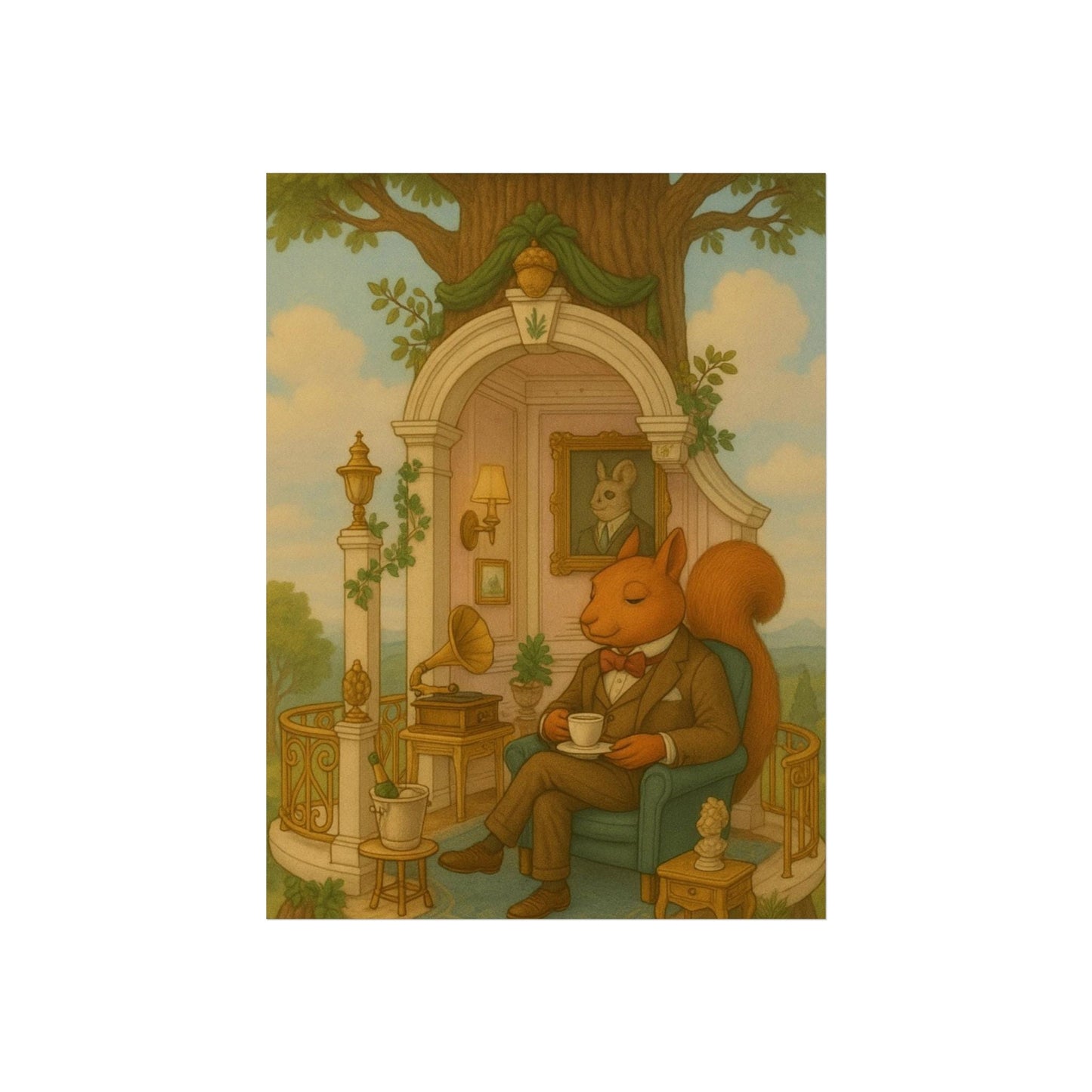 Sir Chesterton Nutley III Fine art poster